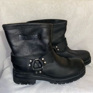 Men’s Durango Boots -Genuine Black Leather Harness - 13